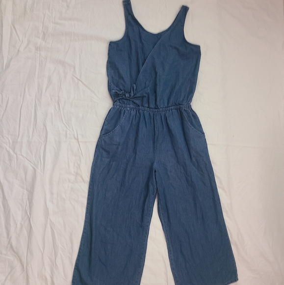 Cat&Jack Girls XL Jean Romper - Picture 2 of 6